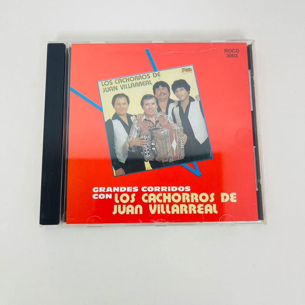 Los Cachorros de Juan Villarreal Grandes Corridos CD ROCD-3003 Norteño